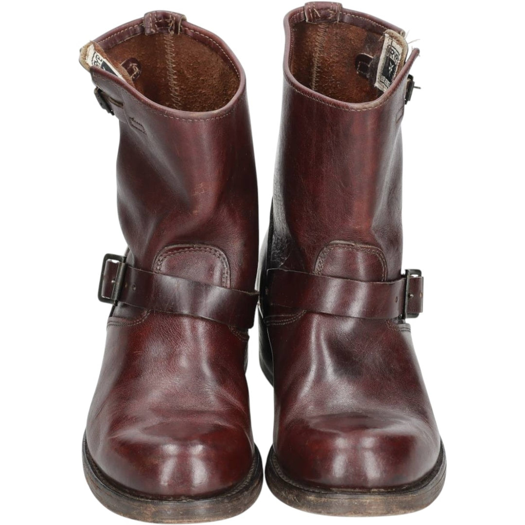 FRYE Platform Engineer Boots, Size 9 1/2M Men's 27.5cm unclear brown type Vintage Second Hand