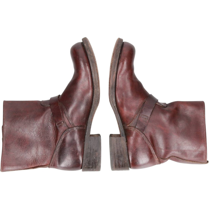 FRYE Platform Engineer Boots, Size 9 1/2M Men's 27.5cm unclear brown type Vintage Second Hand