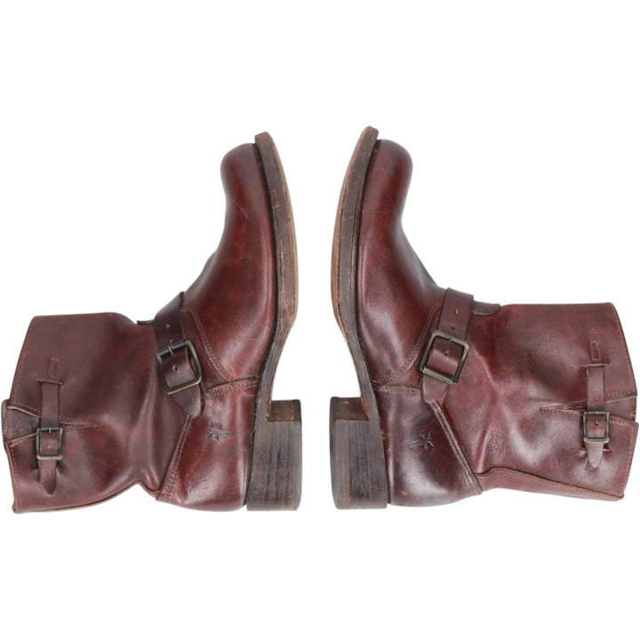 FRYE Platform Engineer Boots, Size 9 1/2M Men's 27.5cm unclear brown type Vintage Second Hand