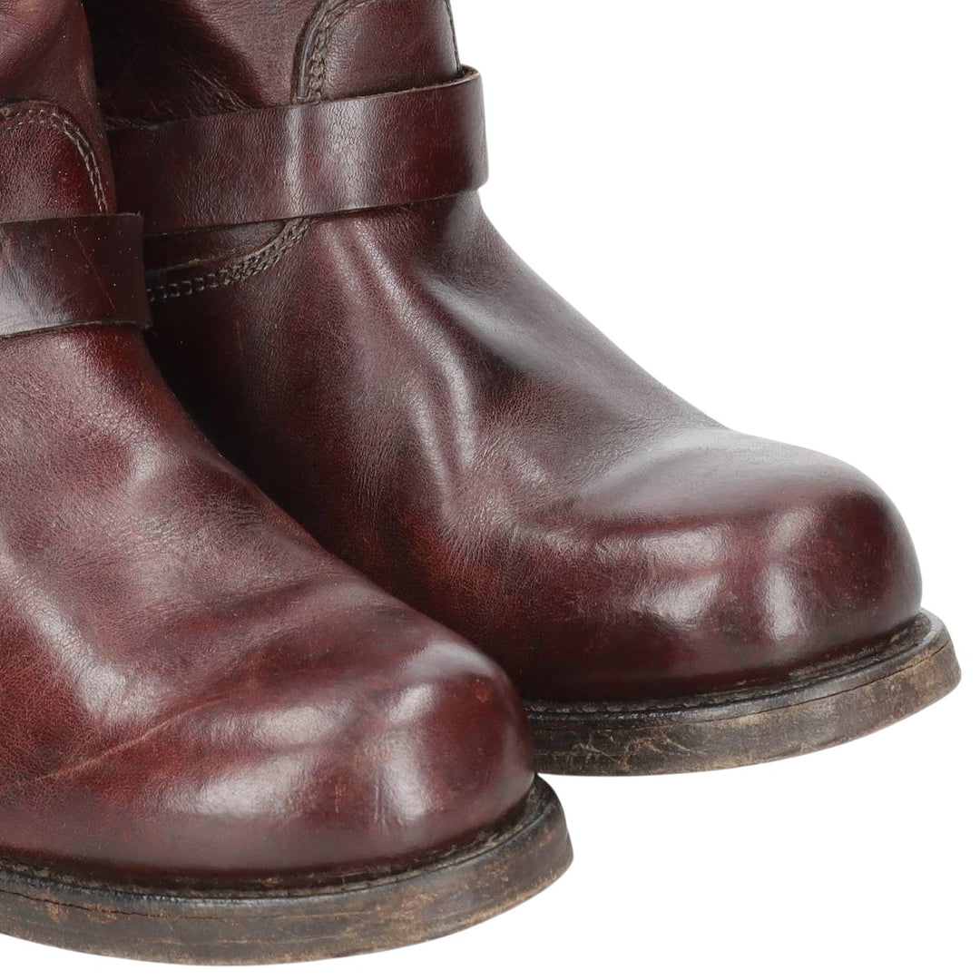 FRYE Platform Engineer Boots, Size 9 1/2M Men's 27.5cm unclear brown type Vintage Second Hand