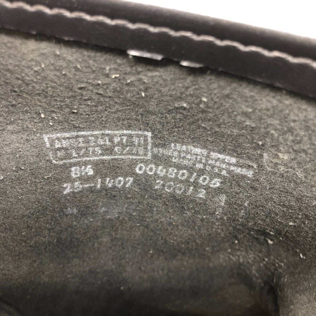 Brahma platform engineer boots, made in USA, size 8 1/2 Men's 26.5cm unclear black type Vintage Second Hand