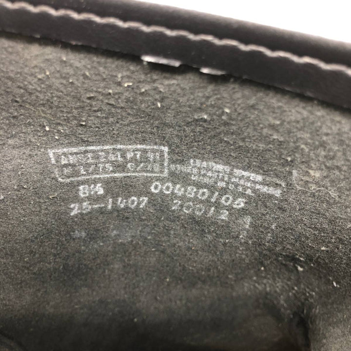 Brahma platform engineer boots, made in USA, size 8 1/2 Men's 26.5cm unclear black type Vintage Second Hand