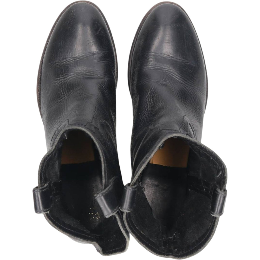 FRYE Short Western Boots Men's 26.0cm unclear black type Vintage Second Hand