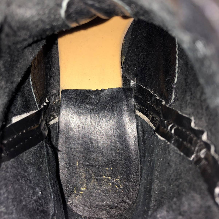 FRYE Short Western Boots Men's 26.0cm unclear black type Vintage Second Hand