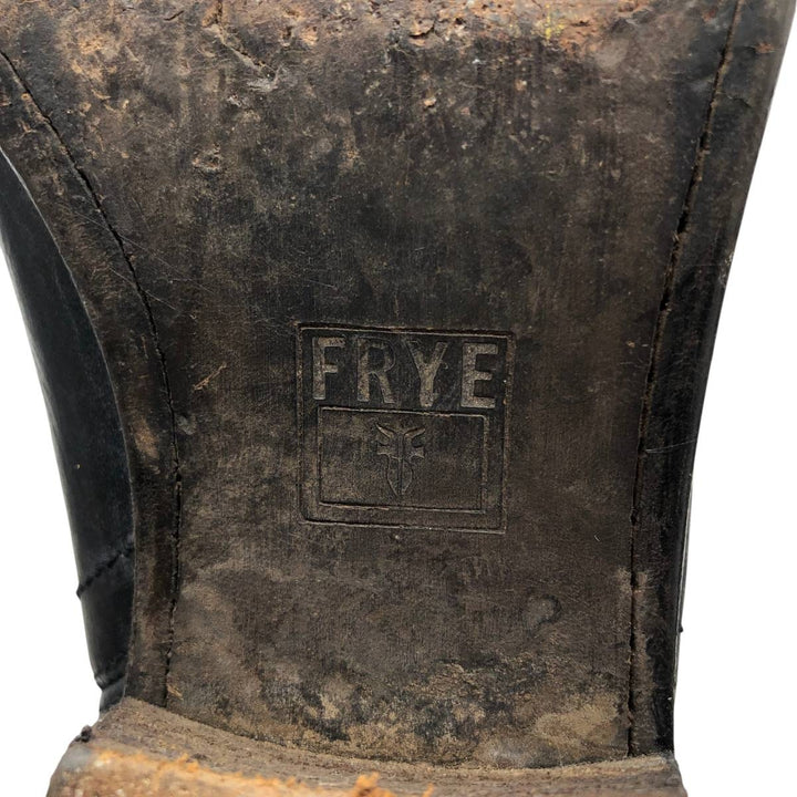 FRYE Short Western Boots Men's 26.0cm unclear black type Vintage Second Hand