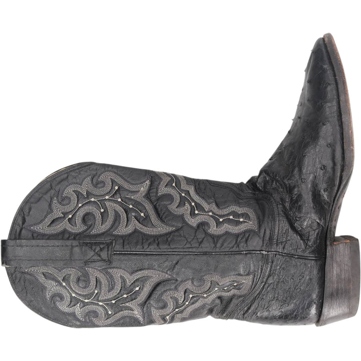 Circle G Boots Western Boots 9 1/2 D Women's 26.5cm genuine leather black type Vintage Second Hand