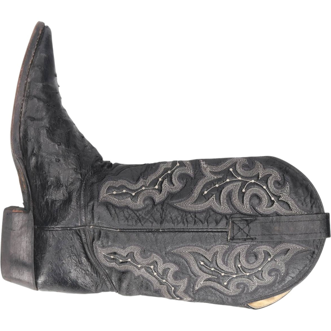 Circle G Boots Western Boots 9 1/2 D Women's 26.5cm genuine leather black type Vintage Second Hand