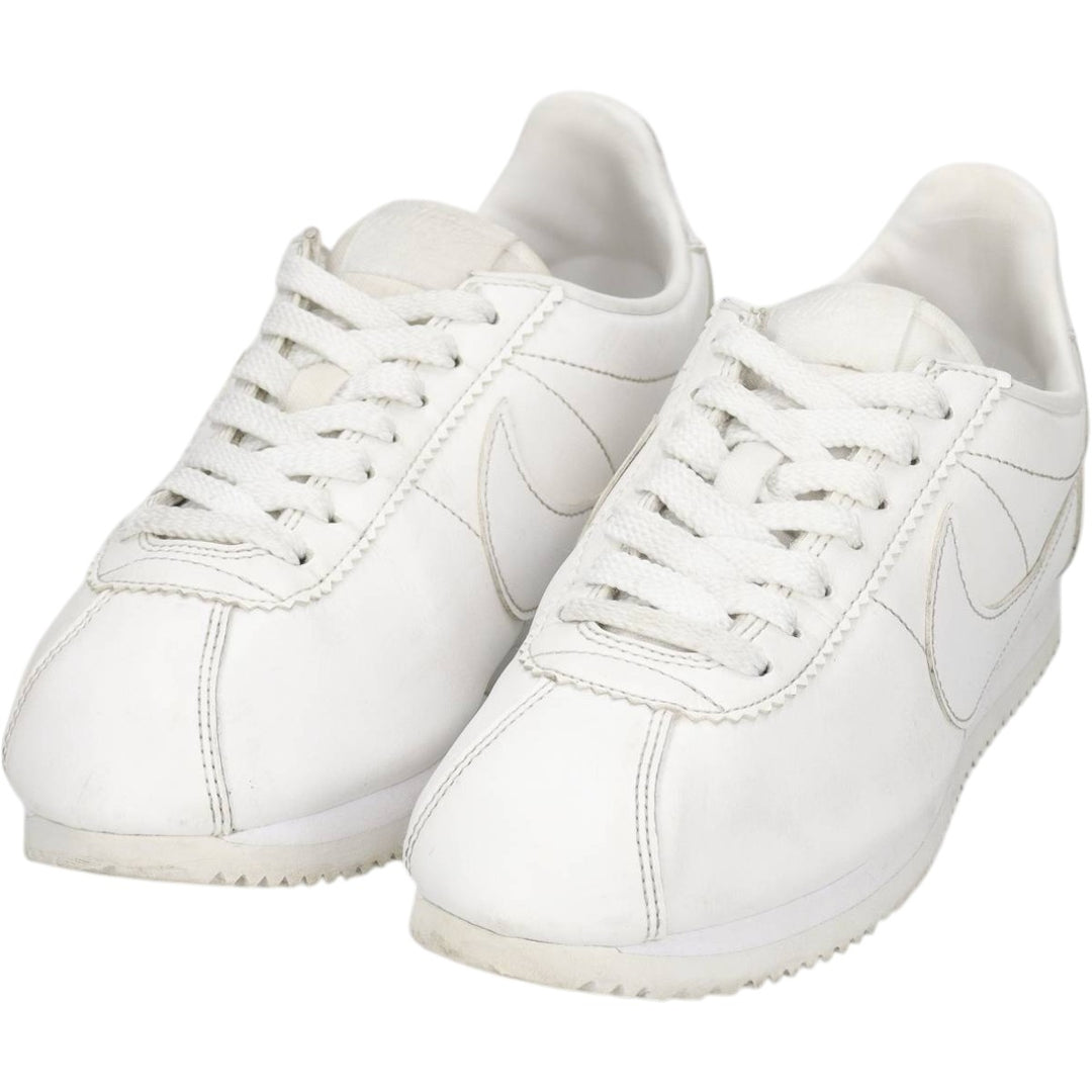 Nike Classic Cortez Leather sneakers, size 7.5 Women's 23.5cm unclear white type Vintage Second Hand