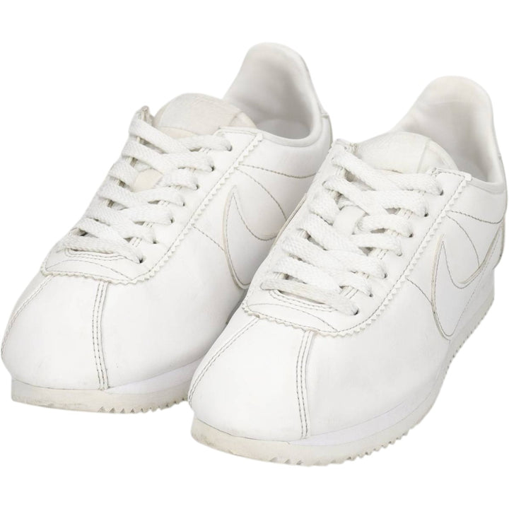 Nike Classic Cortez Leather sneakers, size 7.5 Women's 23.5cm unclear white type Vintage Second Hand