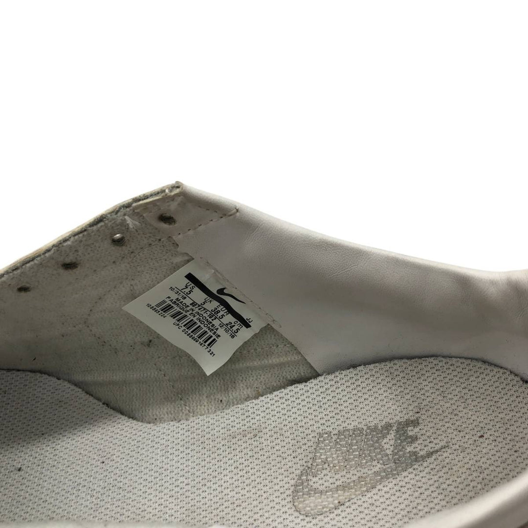Nike Classic Cortez Leather sneakers, size 7.5 Women's 23.5cm unclear white type Vintage Second Hand