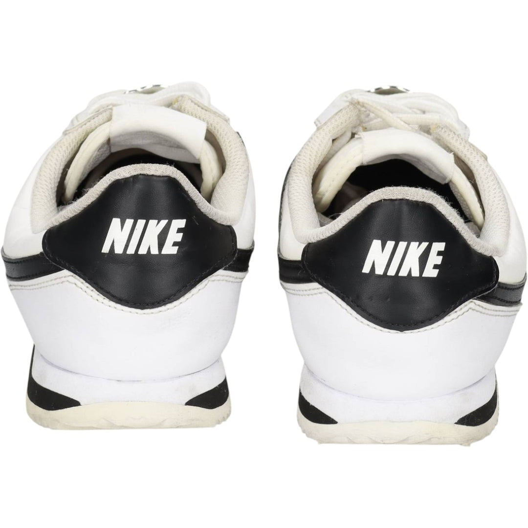 Nike Cortez Basic SL sneakers, size 6Y Women's 23.0cm unclear white type Vintage Second Hand