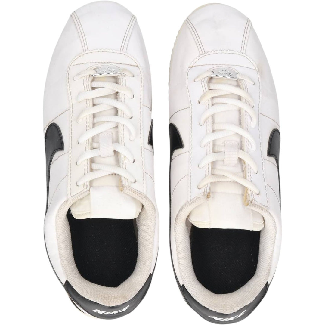 Nike Cortez Basic SL sneakers, size 6Y Women's 23.0cm unclear white type Vintage Second Hand