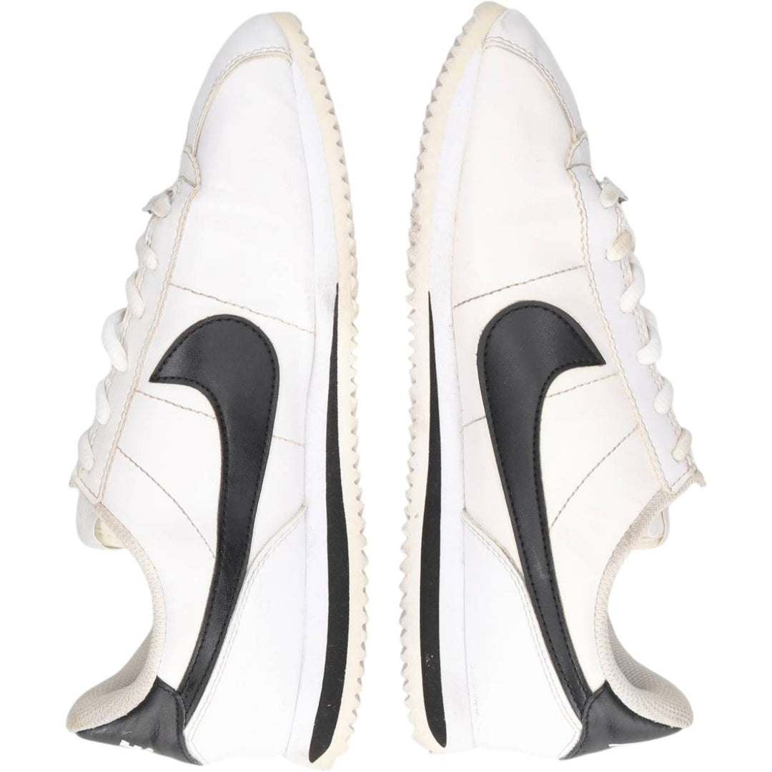 Nike Cortez Basic SL sneakers, size 6Y Women's 23.0cm unclear white type Vintage Second Hand