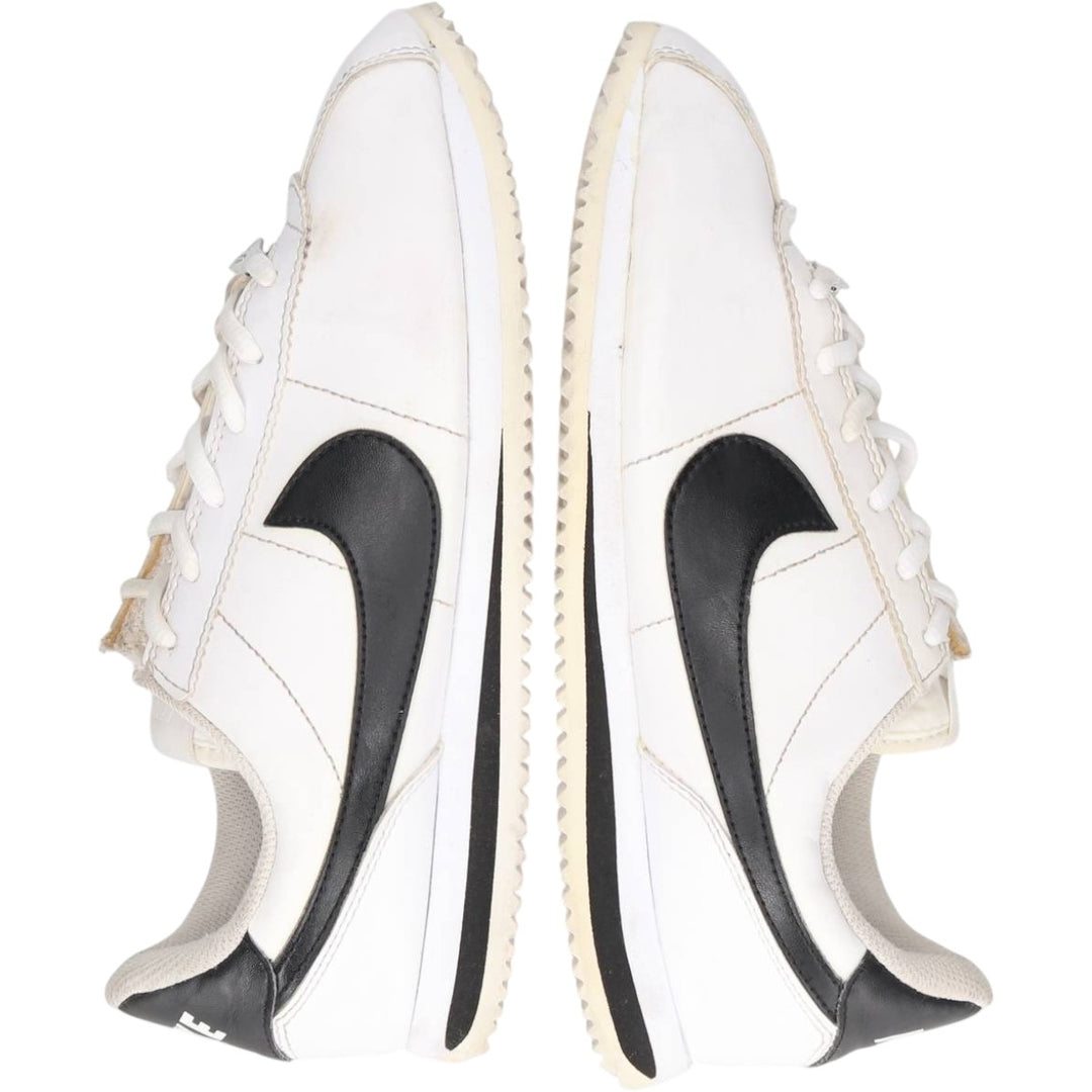 Nike Cortez Basic SL sneakers, size 6Y Women's 23.0cm unclear white type Vintage Second Hand