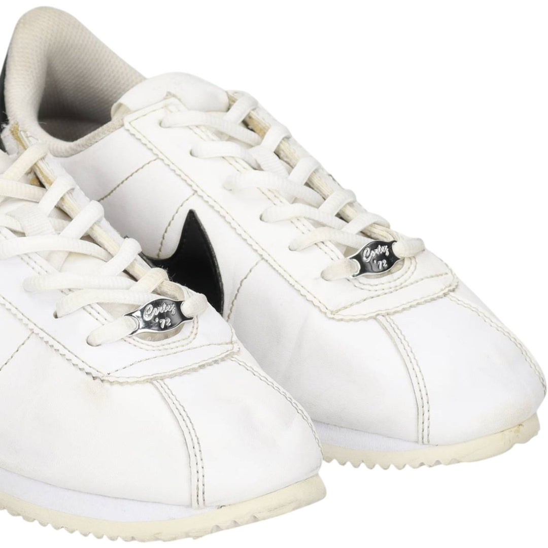 Nike Cortez Basic SL sneakers, size 6Y Women's 23.0cm unclear white type Vintage Second Hand