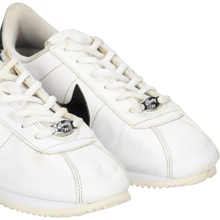 Nike Cortez Basic SL sneakers, size 6Y Women's 23.0cm unclear white type Vintage Second Hand