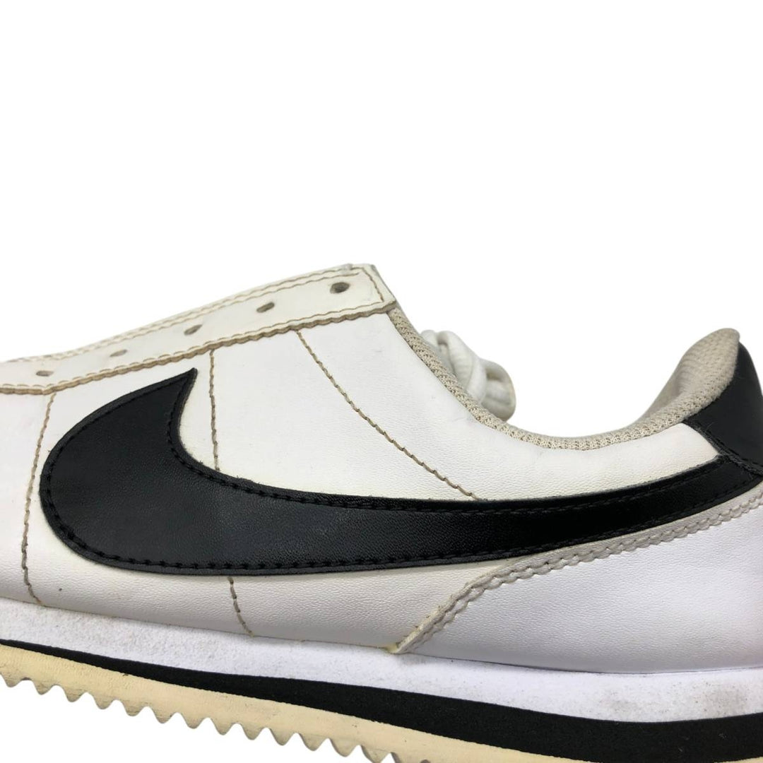 Nike Cortez Basic SL sneakers, size 6Y Women's 23.0cm unclear white type Vintage Second Hand