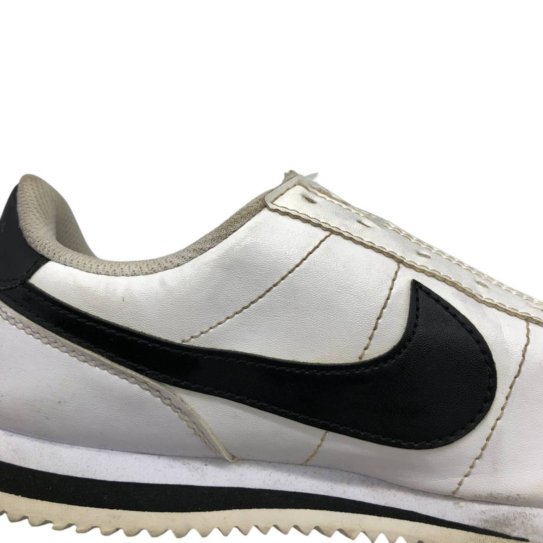 Nike Cortez Basic SL sneakers, size 6Y Women's 23.0cm unclear white type Vintage Second Hand
