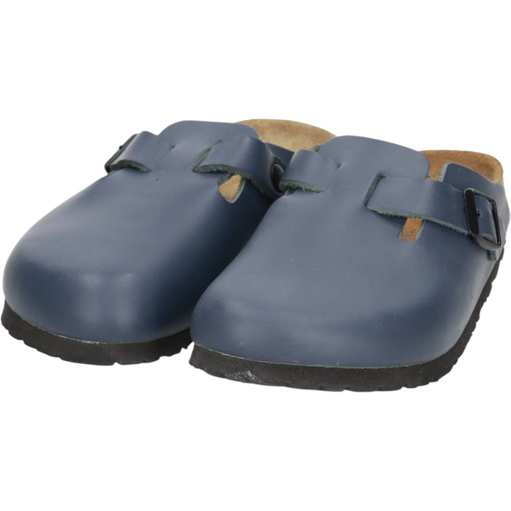 Birkenstock Boston clog sandals, made in Germany, size 36 Women's 23.0cm unclear Navy blue Vintage Second Hand
