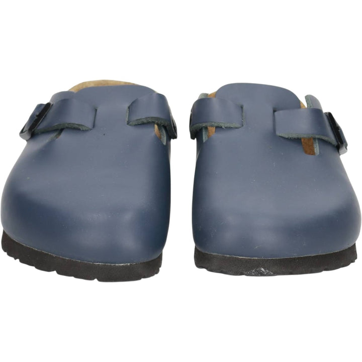 Birkenstock Boston clog sandals, made in Germany, size 36 Women's 23.0cm unclear Navy blue Vintage Second Hand