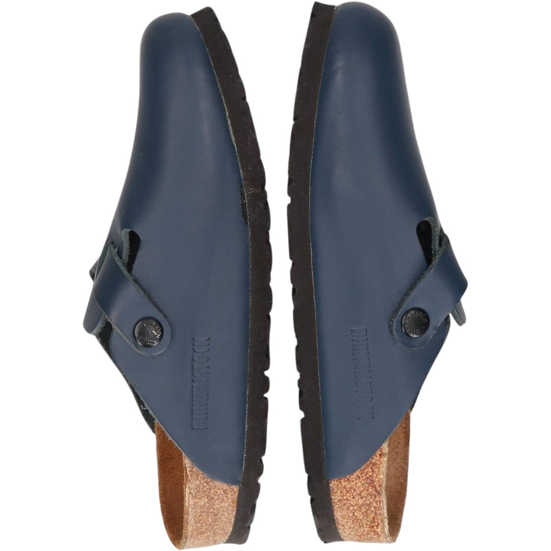 Birkenstock Boston clog sandals, made in Germany, size 36 Women's 23.0cm unclear Navy blue Vintage Second Hand