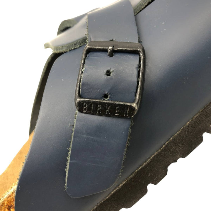 Birkenstock Boston clog sandals, made in Germany, size 36 Women's 23.0cm unclear Navy blue Vintage Second Hand