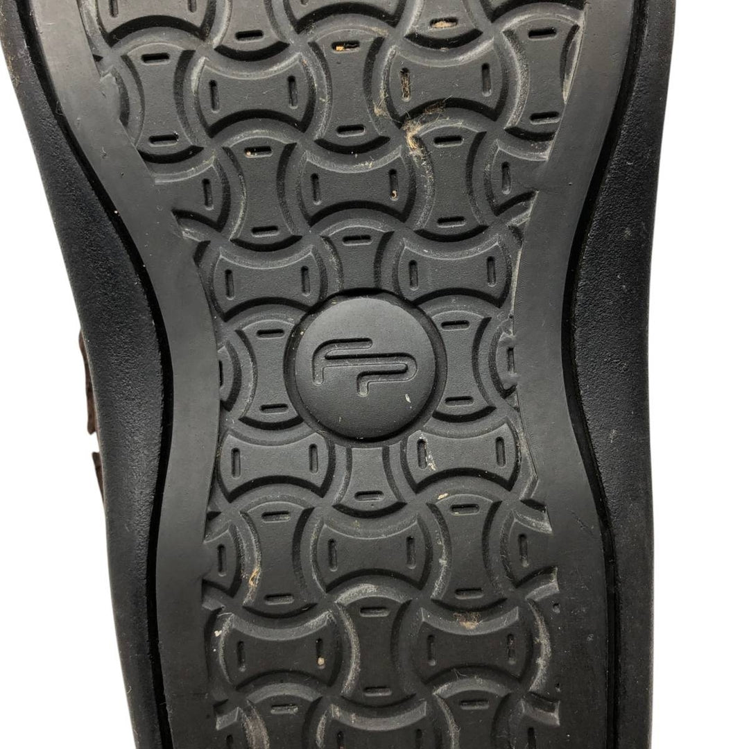 Birkenstock Footprints Leather Sandals Gurkha Sandals Women's 23.5cm genuine leather brown type Vintage Second Hand