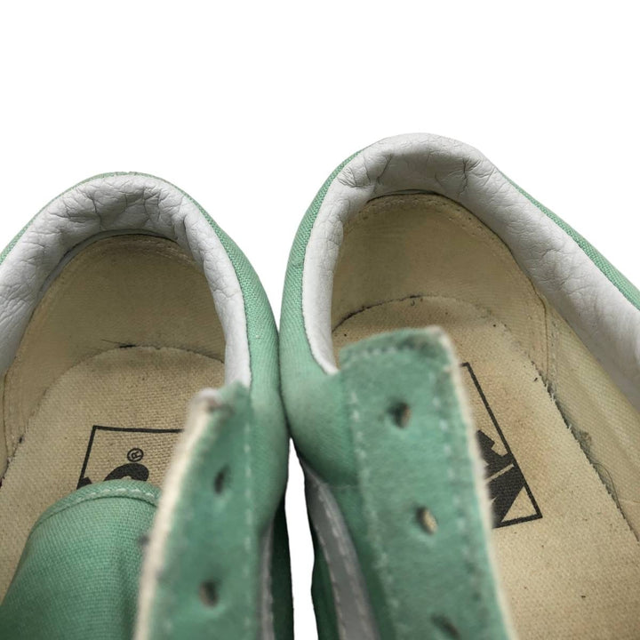 VANS OLD SKOOL 7.0 SNEAKER Women's 23.5cm Genuine Leather Suede Mint green Vintage Second Hand