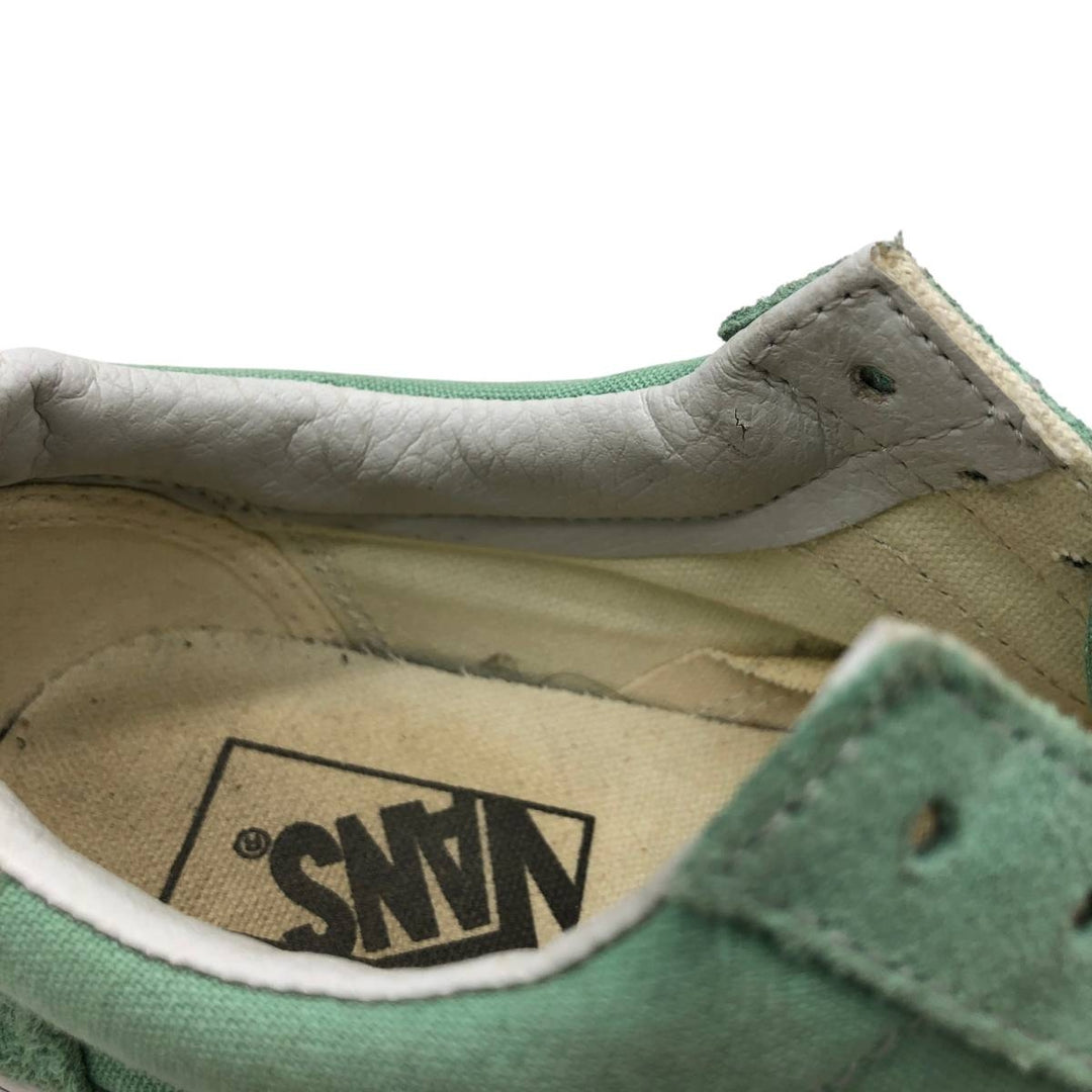 VANS OLD SKOOL 7.0 SNEAKER Women's 23.5cm Genuine Leather Suede Mint green Vintage Second Hand