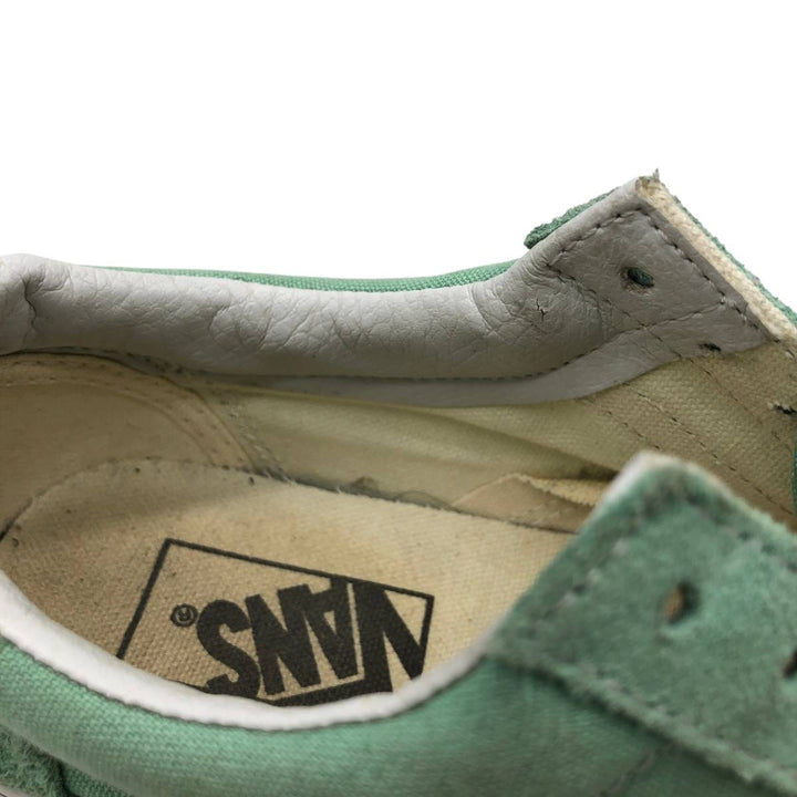 VANS OLD SKOOL 7.0 SNEAKER Women's 23.5cm Genuine Leather Suede Mint green Vintage Second Hand