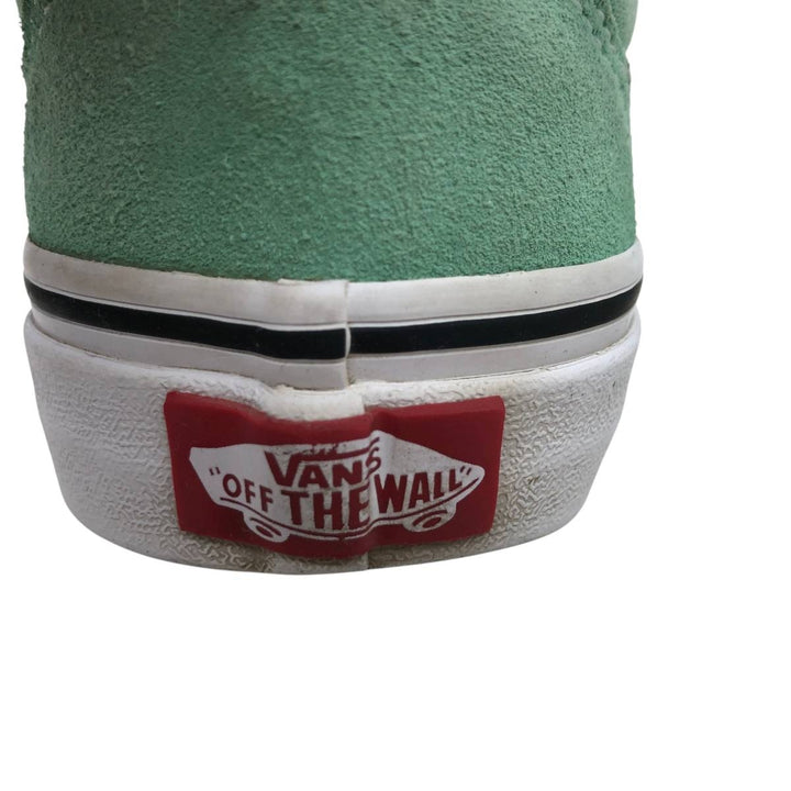 VANS OLD SKOOL 7.0 SNEAKER Women's 23.5cm Genuine Leather Suede Mint green Vintage Second Hand