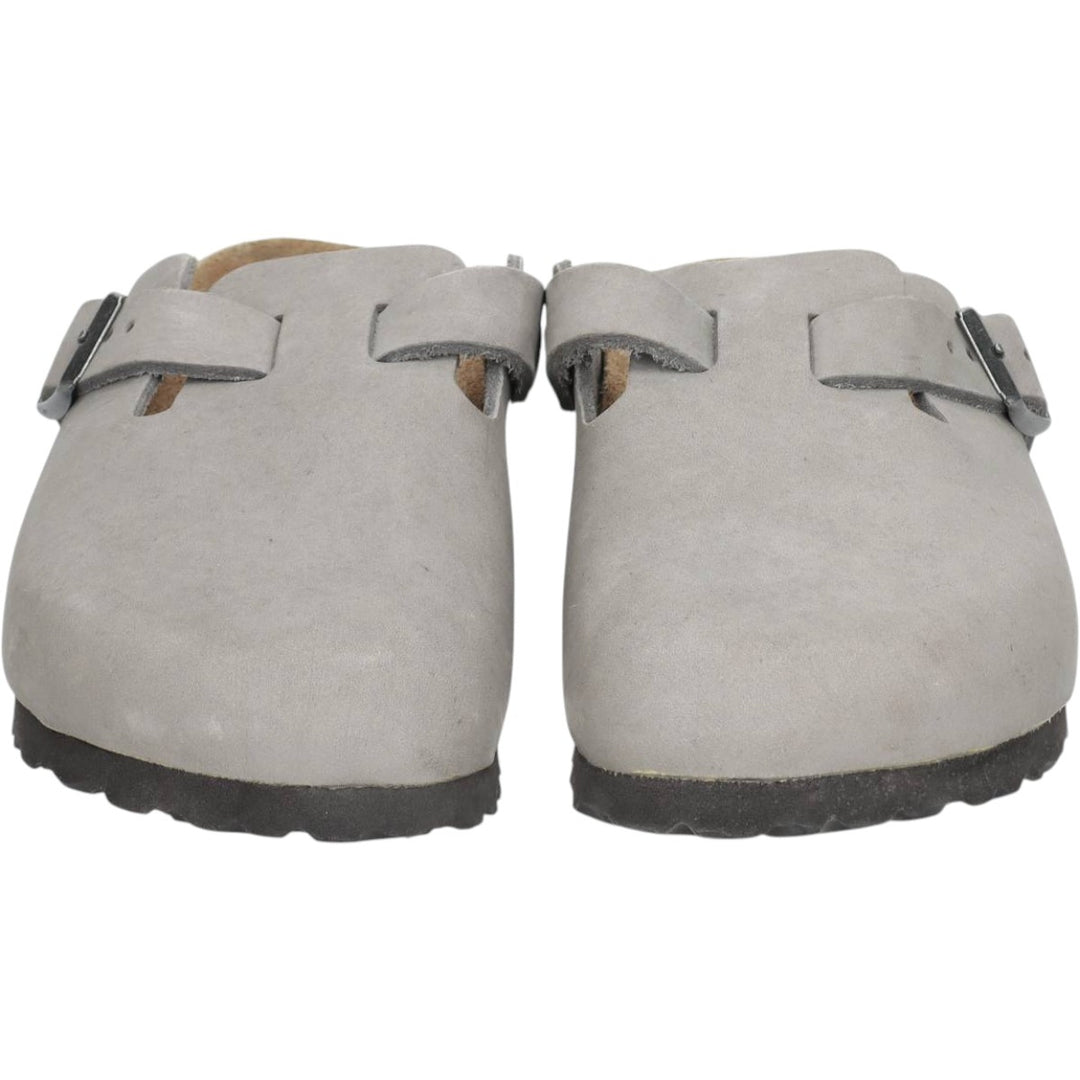 Birkenstock Boston clog sandals, made in Germany, size 36 Women's 23.0cm unclear gray type Vintage Second Hand