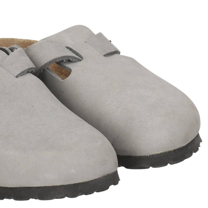 Birkenstock Boston clog sandals, made in Germany, size 36 Women's 23.0cm unclear gray type Vintage Second Hand