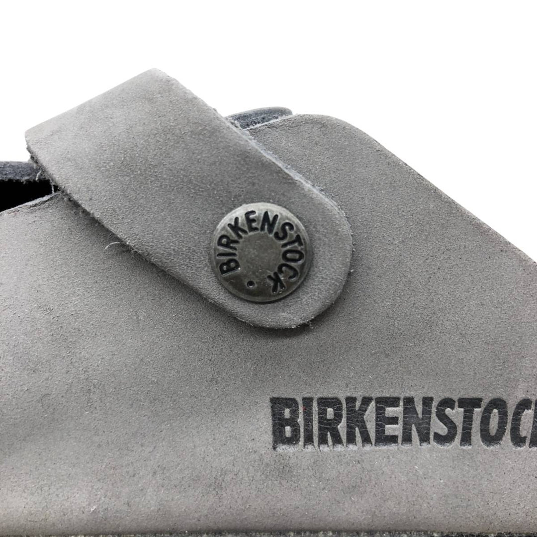 Birkenstock Boston clog sandals, made in Germany, size 36 Women's 23.0cm unclear gray type Vintage Second Hand
