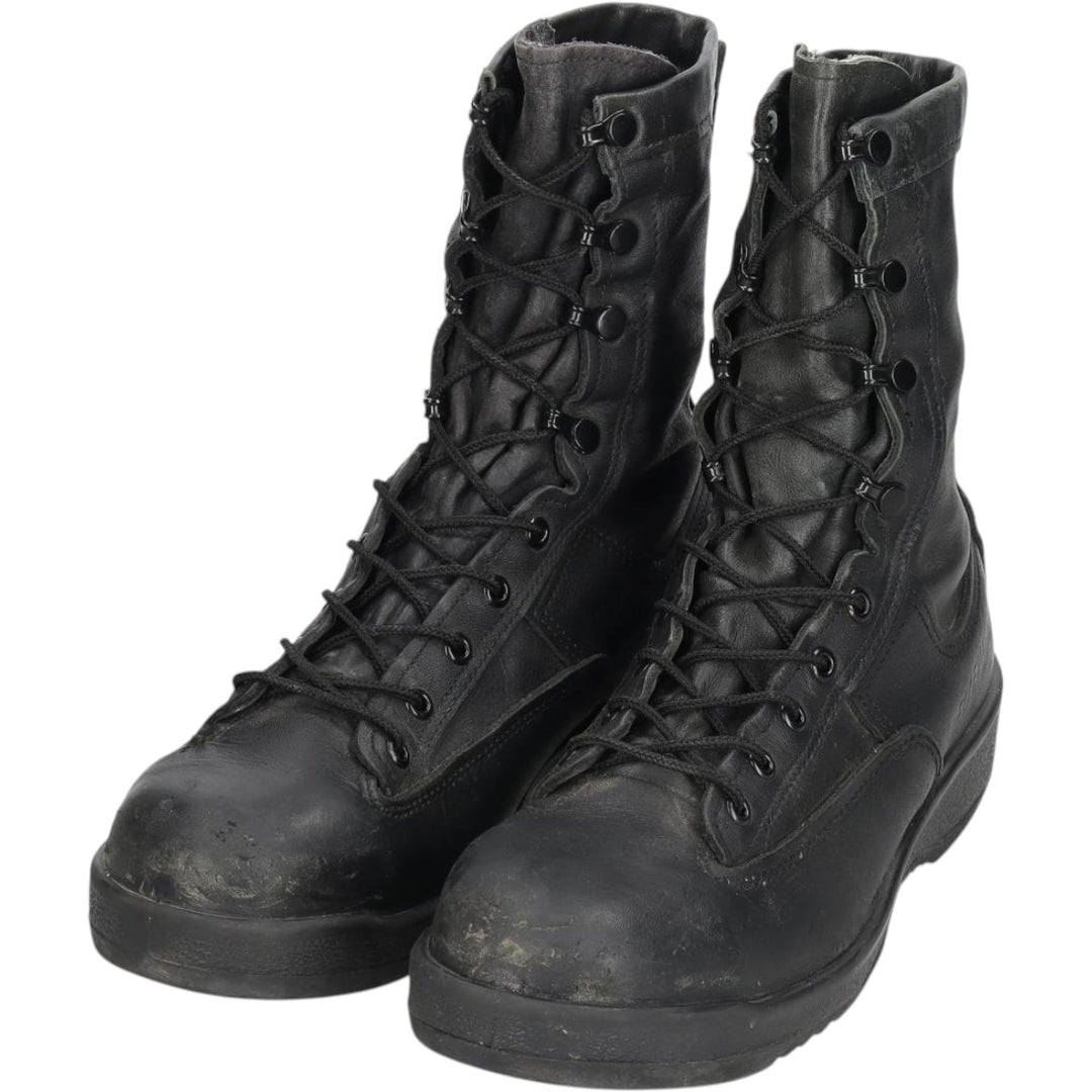 Belleville GORE-TEX Steel Toe Military Boots, Made in USA, Size 8.5 W Men's 26.5cm unclear black type Vintage Second Hand
