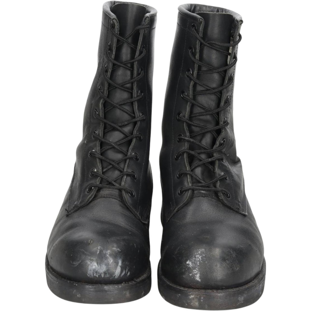 2000s US Military Steel Toe Military Boots, Size 8W Men's 26.0cm unclear black type Vintage Second Hand