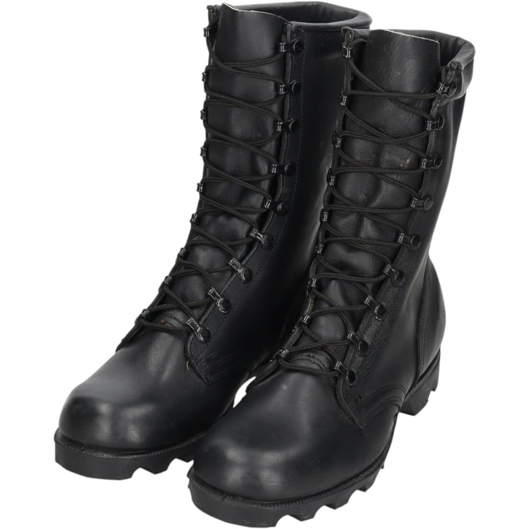 1980s US Military Combat Boots, Size 9R (Men's, equivalent to 10.6 inches), Vintage /saa010253 Men's 27.0cm unclear black type Vintage Second Hand