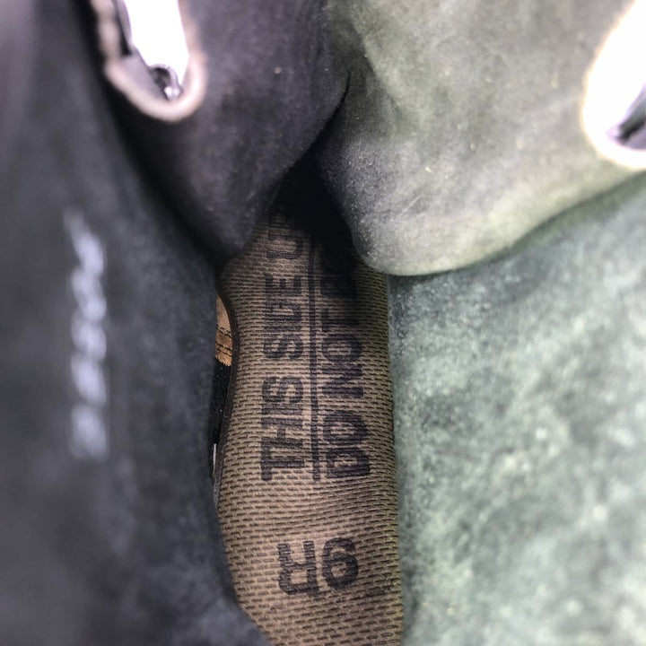1980s US Military Combat Boots, Size 9R (Men's, equivalent to 10.6 inches), Vintage /saa010253 Men's 27.0cm unclear black type Vintage Second Hand