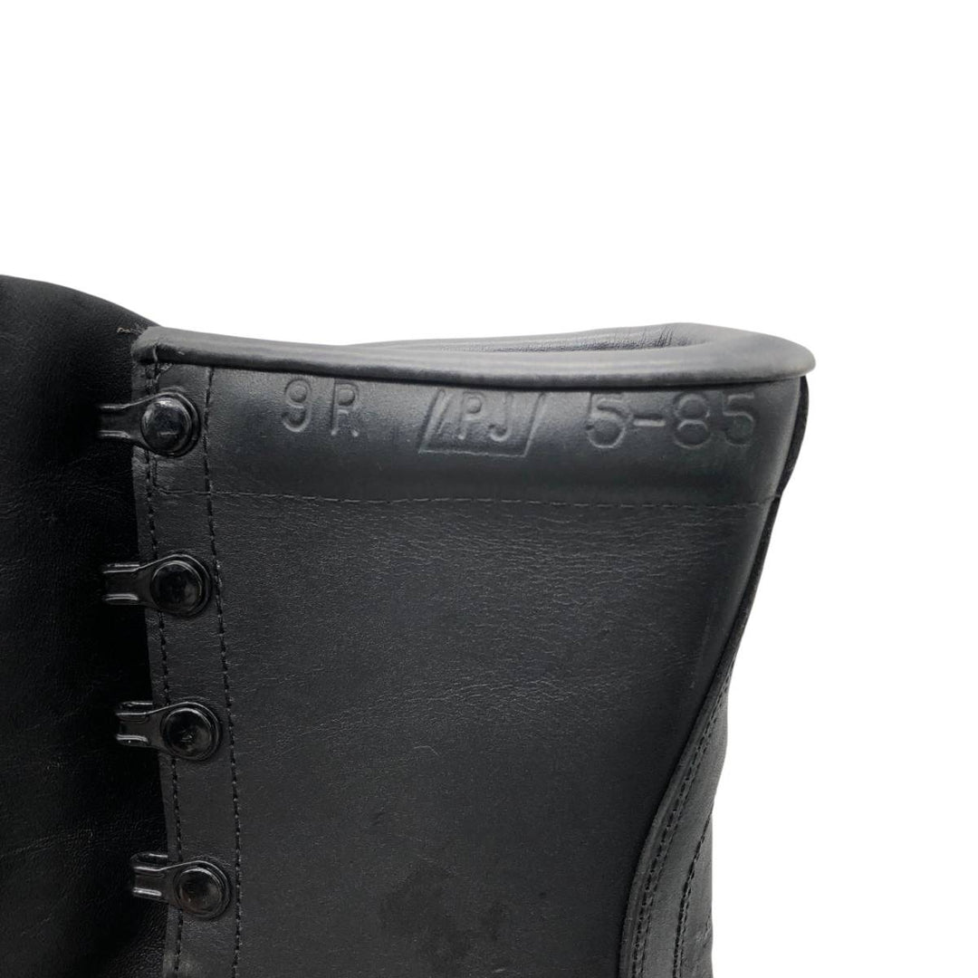 1980s US Military Combat Boots, Size 9R (Men's, equivalent to 10.6 inches), Vintage /saa010253 Men's 27.0cm unclear black type Vintage Second Hand