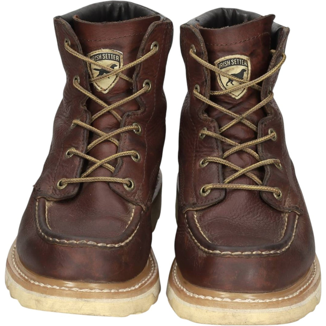 IRISH SETTER 83605 ASHBY Ashby Work Boots 9D Men's 27.0cm unclear brown type Vintage Second Hand