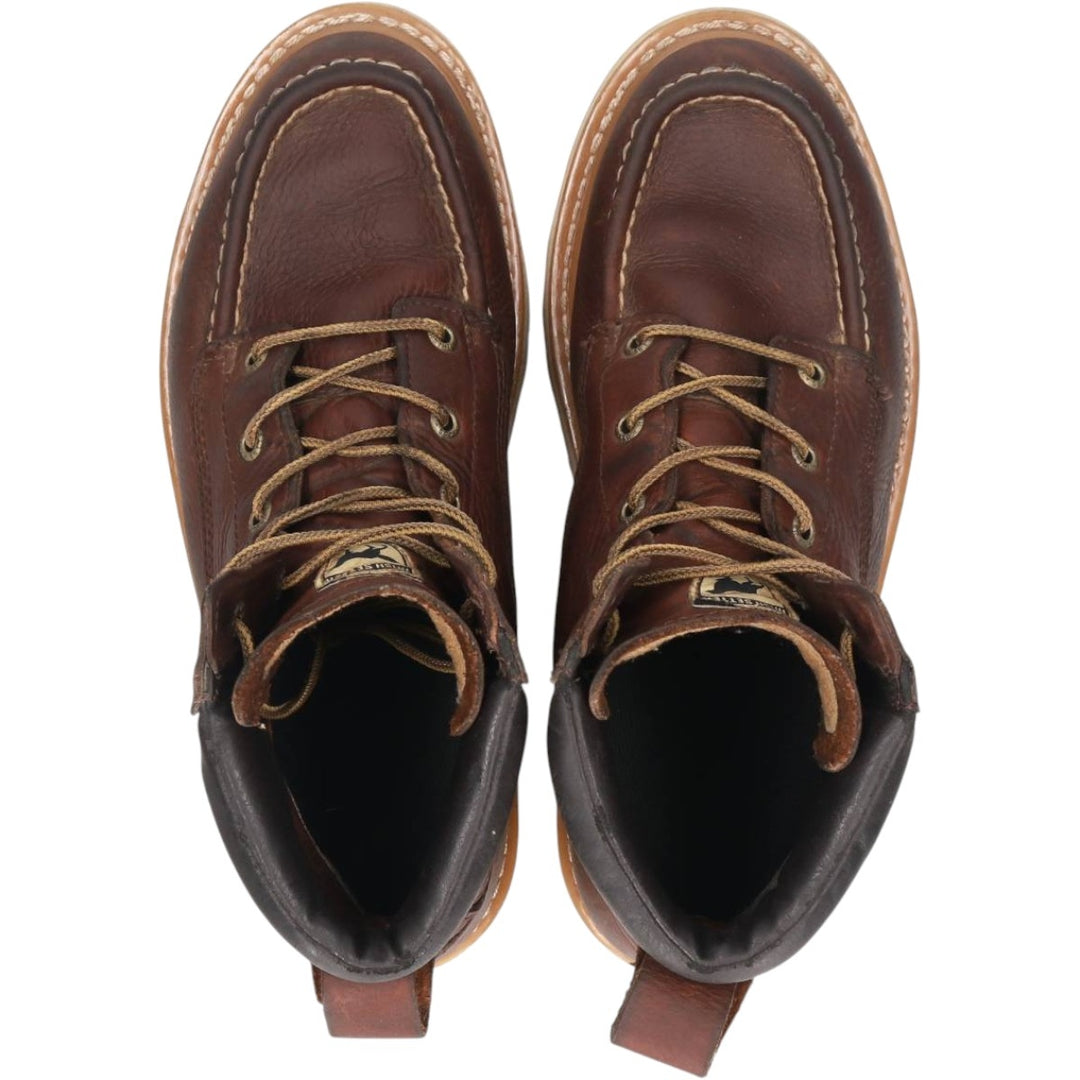 IRISH SETTER 83605 ASHBY Ashby Work Boots 9D Men's 27.0cm unclear brown type Vintage Second Hand