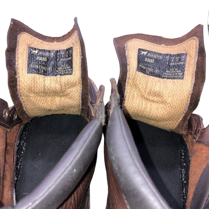 IRISH SETTER 83605 ASHBY Ashby Work Boots 9D Men's 27.0cm unclear brown type Vintage Second Hand