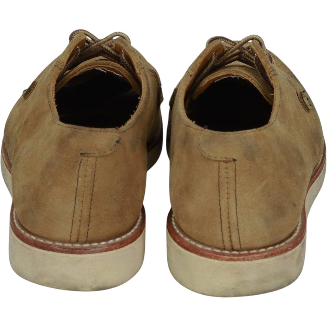 Red Wing 3104 Postman Shoes, Made in USA Men's 27.5cm genuine leather Khaki type beige Vintage Second Hand