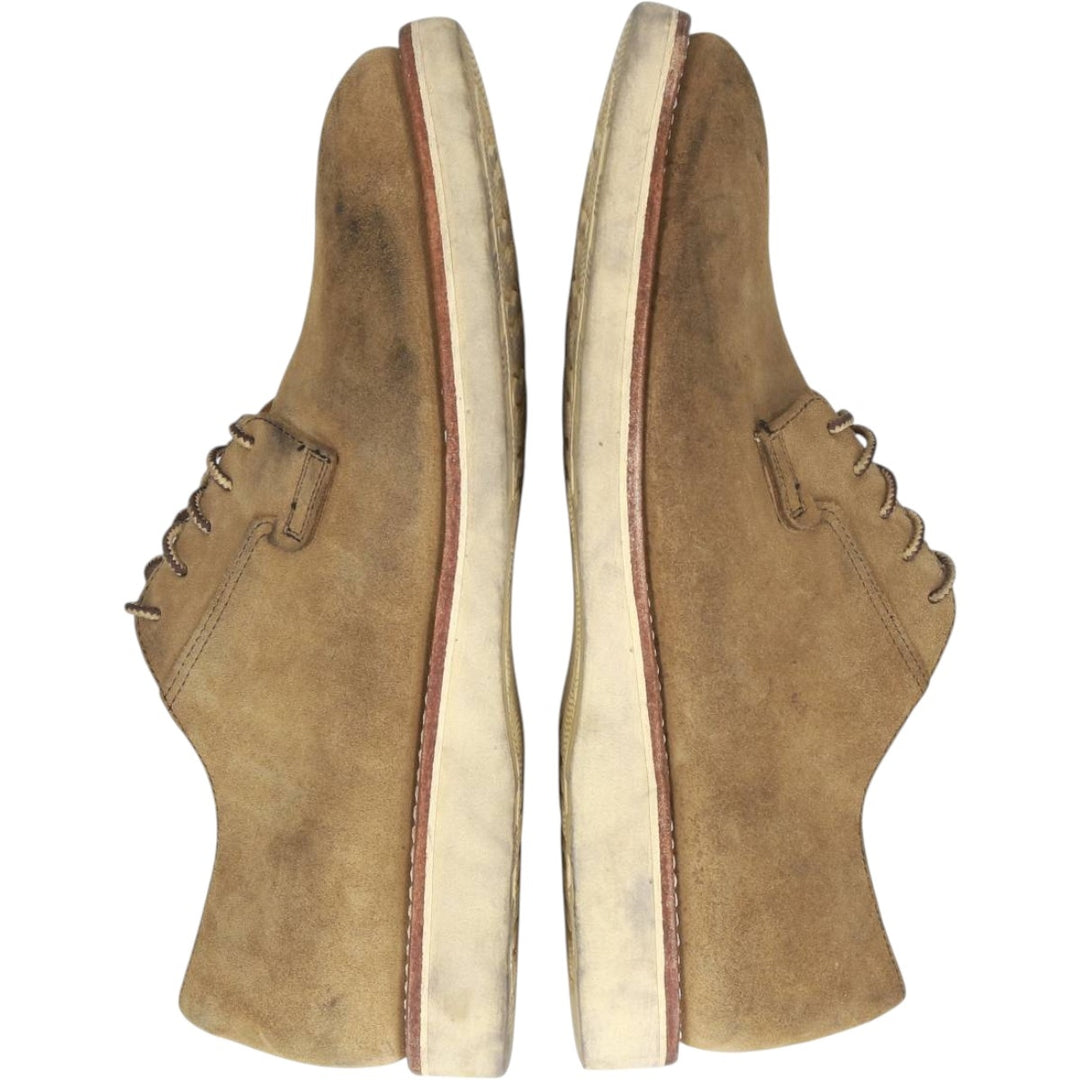 Red Wing 3104 Postman Shoes, Made in USA Men's 27.5cm genuine leather Khaki type beige Vintage Second Hand