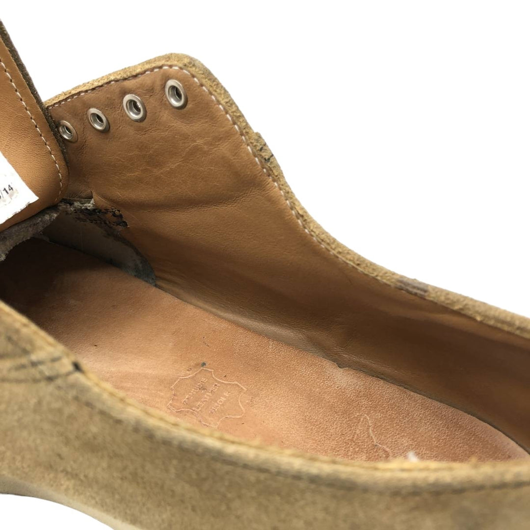 Red Wing 3104 Postman Shoes, Made in USA Men's 27.5cm genuine leather Khaki type beige Vintage Second Hand