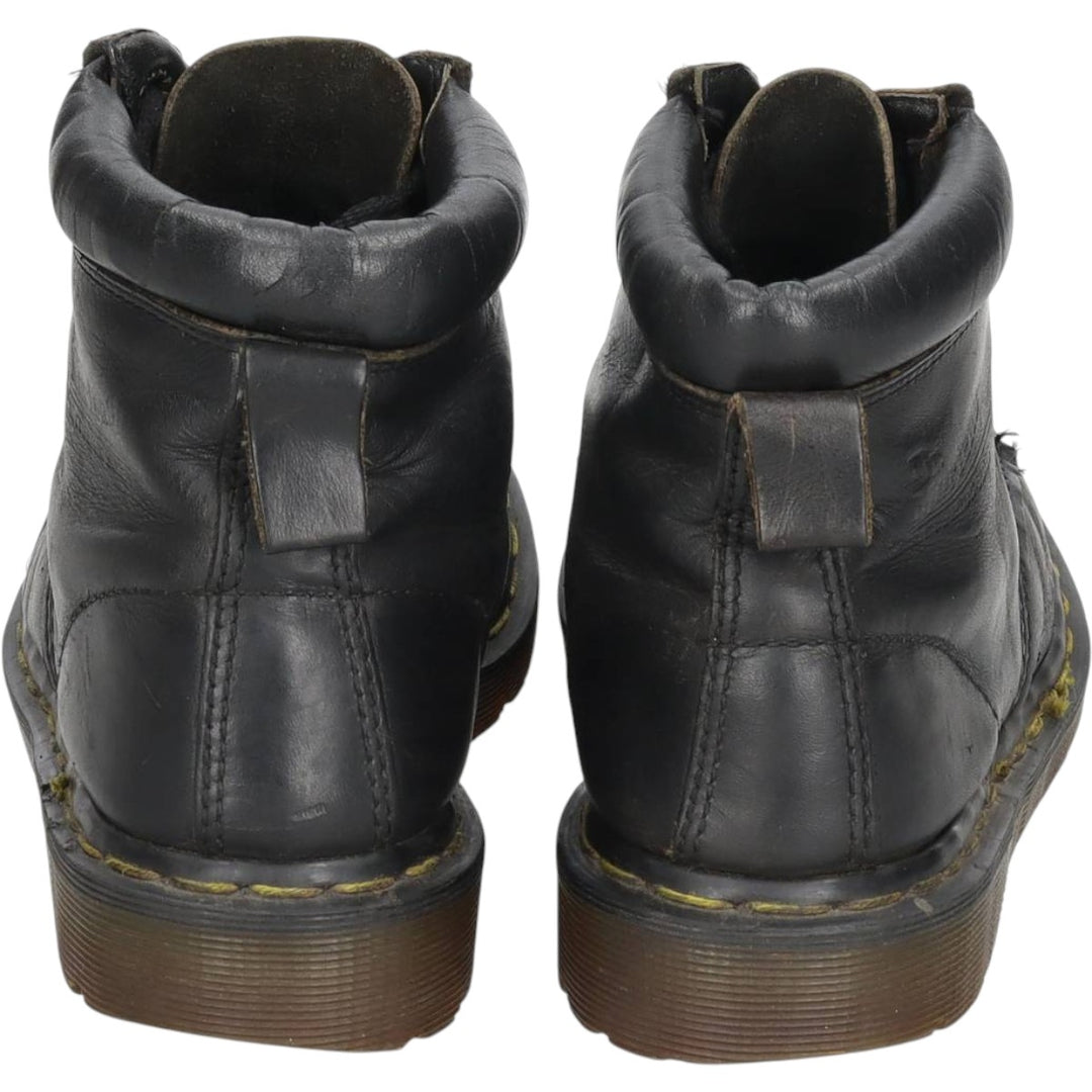 Dr. Martens 6-hole boots made in the UK Men's 25.5cm genuine leather black type Vintage Second Hand