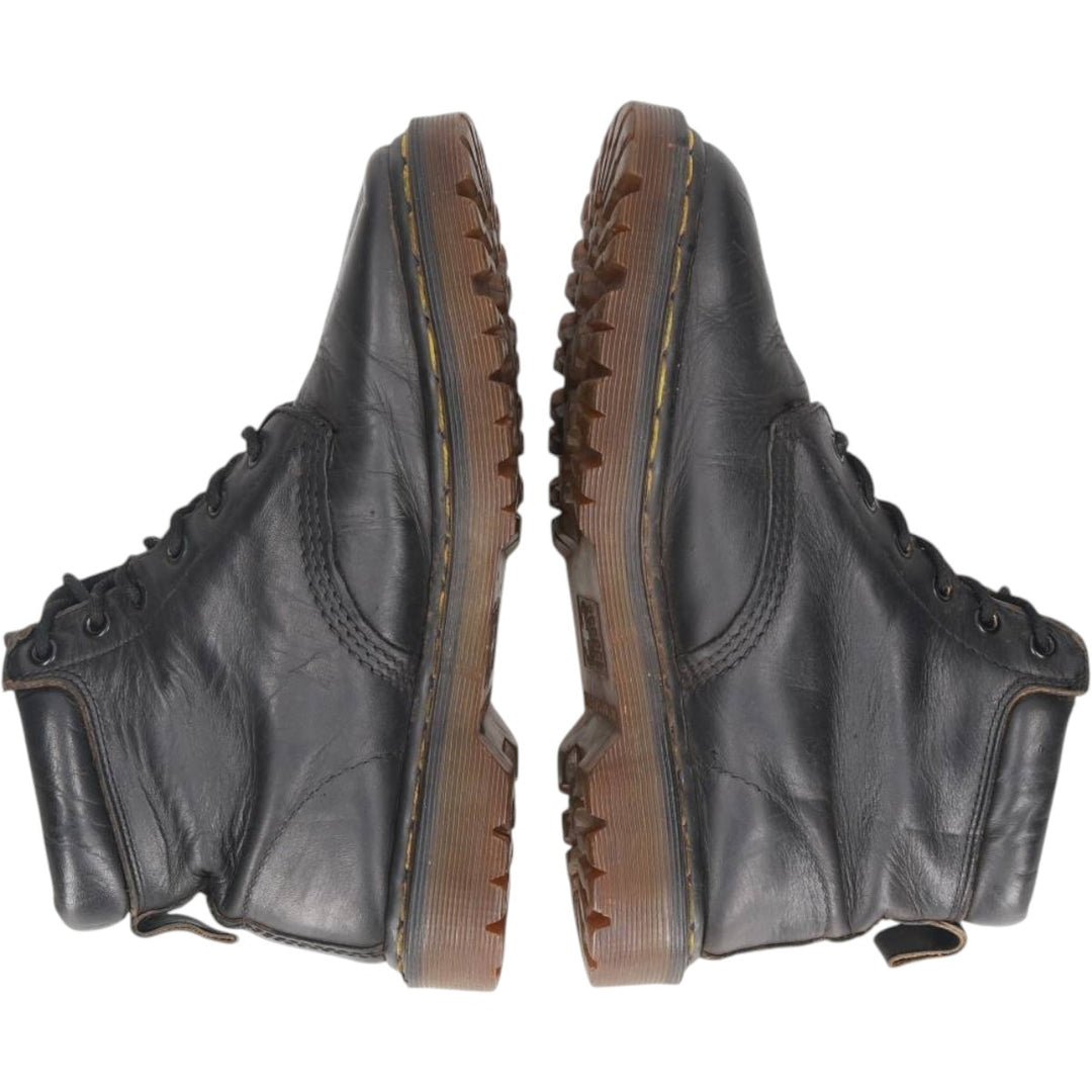 Dr. Martens 6-hole boots made in the UK Men's 25.5cm genuine leather black type Vintage Second Hand