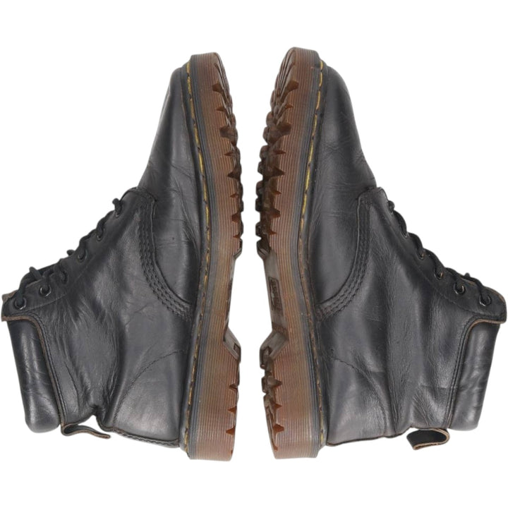 Dr. Martens 6-hole boots made in the UK Men's 25.5cm genuine leather black type Vintage Second Hand