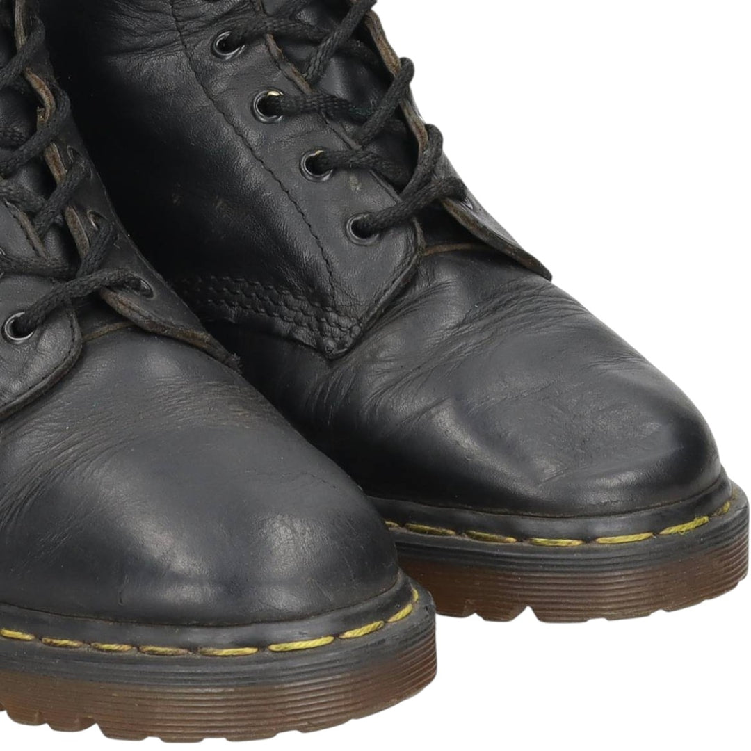 Dr. Martens 6-hole boots made in the UK Men's 25.5cm genuine leather black type Vintage Second Hand