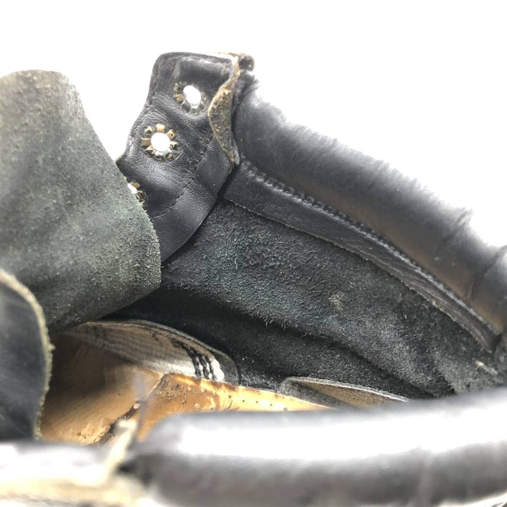 Dr. Martens 6-hole boots made in the UK Men's 25.5cm genuine leather black type Vintage Second Hand